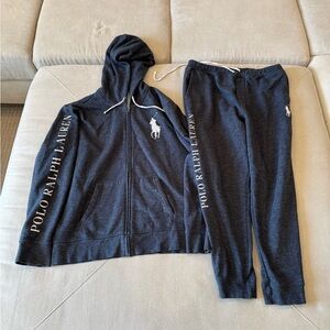 Polo Ralph Lauren Gray 2 piece Tracksuit